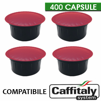 400 Capsule GRAN CREMA Compatibili Caffitaly (capsule compatibili Caffitaly)  